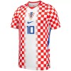 Børn - Kroatien Modrić 10 Fodboldtrøje Hjemmebane VM 2026