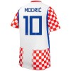 Børn - Kroatien Modrić 10 Fodboldtrøje Hjemmebane VM 2026
