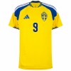 Sverige Isak 9 Fodboldtrøje Hjemmebane VM 2026