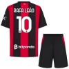 Børn - AC Milan Rafael Leao 10 Fodboldtrøje Hjemmebane 2026-27
