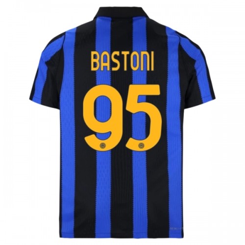 Inter Milan Bastoni 95 Fodboldtrøje Hjemmebane 2026-27 Inter Milan Bastoni 95 Fodboldtrøje Hjemmebane 2026-27