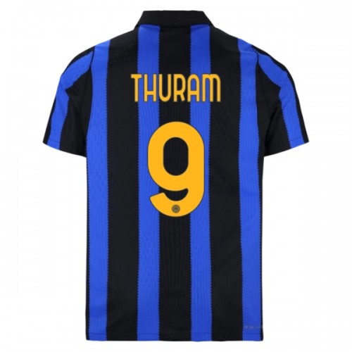 Inter Milan Thuram 9 Fodboldtrøje Hjemmebane 2026-27 Inter Milan Thuram 9 Fodboldtrøje Hjemmebane 2026-27