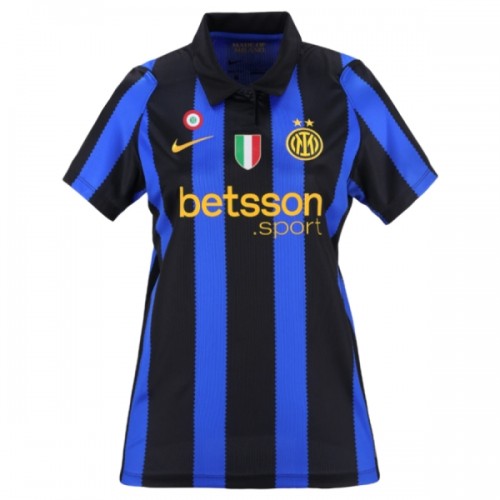 Kvinde - Inter Milan Fodboldtrøje Hjemmebane 2026-27 Kvinde - Inter Milan Fodboldtrøje Hjemmebane 2026-27