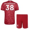 Børn - Liverpool Gravenberch 38 Fodboldtrøje Hjemmebane 2026-27 Børn - Liverpool Gravenberch 38 Fodboldtrøje Hjemmebane 2026-27