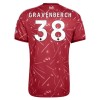 Børn - Liverpool Gravenberch 38 Fodboldtrøje Hjemmebane 2026-27