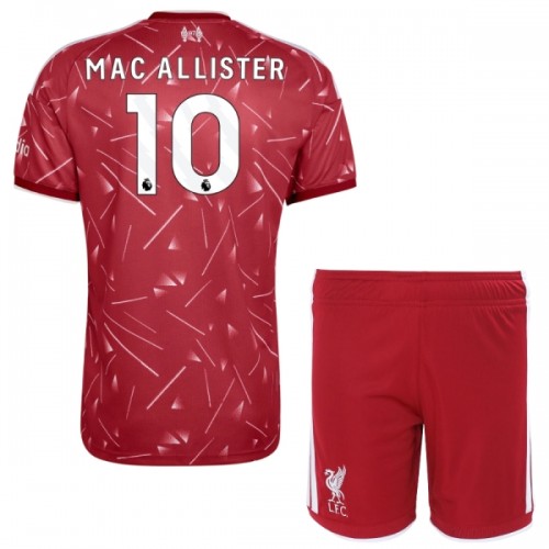 Børn - Liverpool Mac Allister 10 Fodboldtrøje Hjemmebane 2026-27 Børn - Liverpool Mac Allister 10 Fodboldtrøje Hjemmebane 2026-27