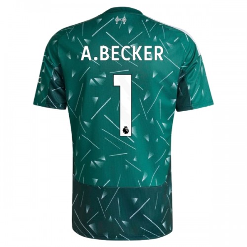 Liverpool A. Becker 1 Fodboldtrøje Målmand Hjemmebane 2026-27 Grøn Liverpool A. Becker 1 Fodboldtrøje Målmand Hjemmebane 2026-27 Grøn