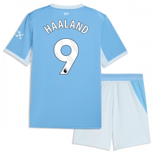 Børn - Manchester City Haaland 9 Fodboldtrøje Hjemmebane 2026-27 Børn - Manchester City Haaland 9 Fodboldtrøje Hjemmebane 2026-27