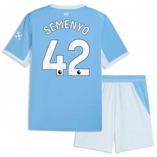Børn - Manchester City Semenyo 42 Fodboldtrøje Hjemmebane 2026-27 Børn - Manchester City Semenyo 42 Fodboldtrøje Hjemmebane 2026-27