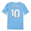 Manchester City Cherki 10 Fodboldtrøje Hjemmebane 2026-27 Manchester City Cherki 10 Fodboldtrøje Hjemmebane 2026-27