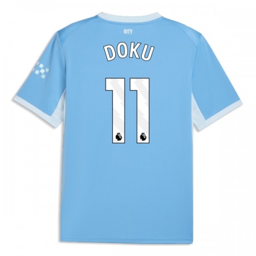 Manchester City Doku 11 Fodboldtrøje Hjemmebane 2026-27 Manchester City Doku 11 Fodboldtrøje Hjemmebane 2026-27
