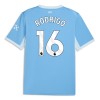 Manchester City Rodrigo 16 Fodboldtrøje Hjemmebane 2026-27 Manchester City Rodrigo 16 Fodboldtrøje Hjemmebane 2026-27
