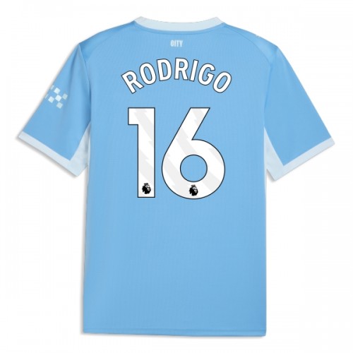 Manchester City Rodrigo 16 Fodboldtrøje Hjemmebane 2026-27 Manchester City Rodrigo 16 Fodboldtrøje Hjemmebane 2026-27
