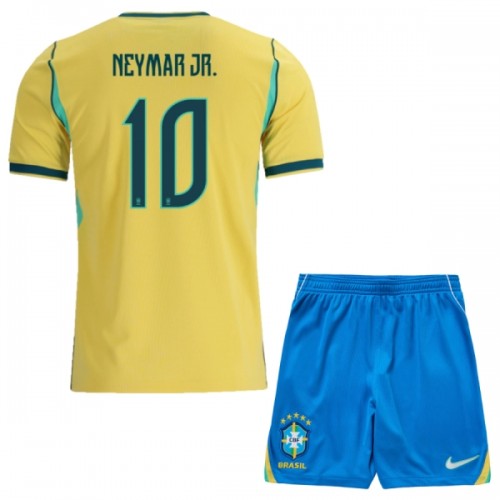 Børn - Brasilien Neymar JR 10 Fodboldtrøje Hjemmebane VM 2026 Børn - Brasilien Neymar JR 10 Fodboldtrøje Hjemmebane VM 2026