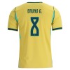 Brasilien Bruno Guimaraes 8 Fodboldtrøje Hjemmebane VM 2026