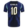 Brasilien Neymar JR 10 Fodboldtrøje Udebane VM 2026 Brasilien Neymar JR 10 Fodboldtrøje Udebane VM 2026