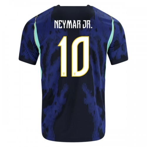 Brasilien Neymar JR 10 Fodboldtrøje Udebane VM 2026 Brasilien Neymar JR 10 Fodboldtrøje Udebane VM 2026