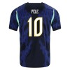 Brasilien Pele 10 Fodboldtrøje Udebane VM 2026 Brasilien Pele 10 Fodboldtrøje Udebane VM 2026