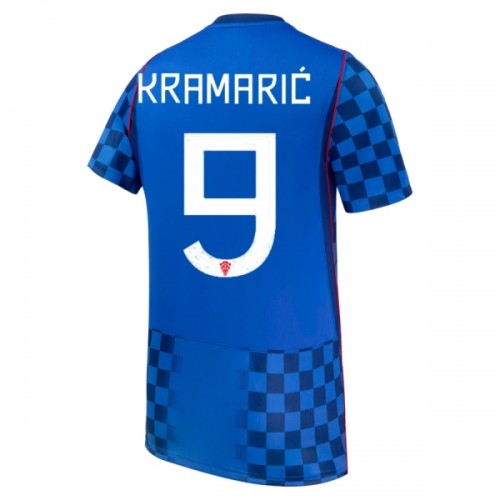 Kroatien Kramaric 9 Fodboldtrøje Udebane VM 2026 Kroatien Kramaric 9 Fodboldtrøje Udebane VM 2026