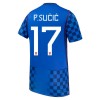 Kroatien P. Sucic 17 Fodboldtrøje Udebane VM 2026 Kroatien P. Sucic 17 Fodboldtrøje Udebane VM 2026