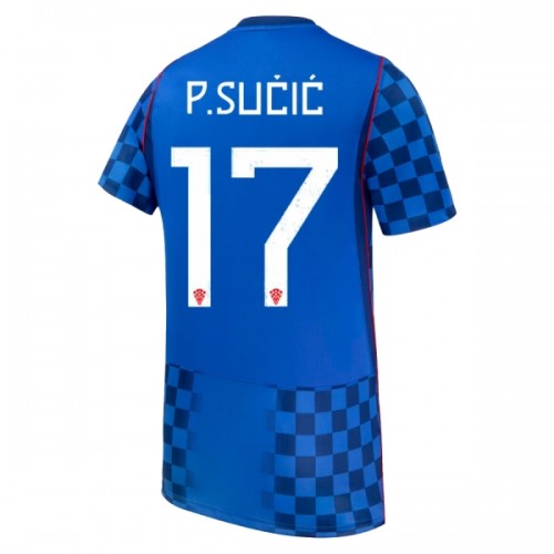 Kroatien P. Sucic 17 Fodboldtrøje Udebane VM 2026 Kroatien P. Sucic 17 Fodboldtrøje Udebane VM 2026