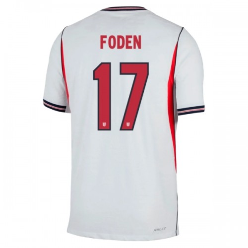 England Foden 17 Fodboldtrøje Hjemmebane VM 2026 England Foden 17 Fodboldtrøje Hjemmebane VM 2026