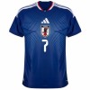 Japan Mitoma 7 Fodboldtrøje Hjemmebane VM 2026