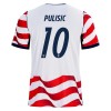 USA Pulisic 10 Fodboldtrøje Hjemmebane VM 2026 USA Pulisic 10 Fodboldtrøje Hjemmebane VM 2026