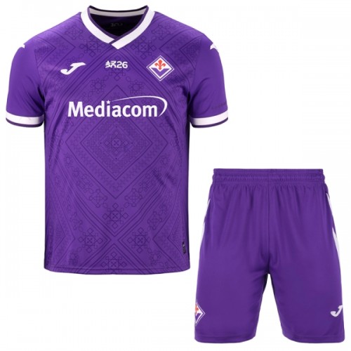 Børn - AC Fiorentina Fodboldtrøje Hjemmebane 2026-27 Børn - AC Fiorentina Fodboldtrøje Hjemmebane 2026-27