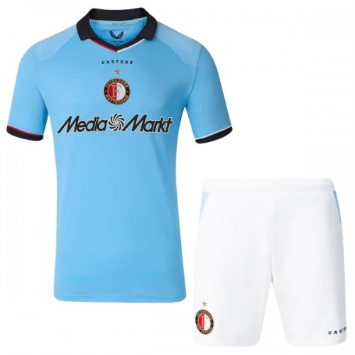 Børn - Feyenoord Rotterdam Rotterdam Fodboldtrøje Udebane 2026-27 Børn - Feyenoord Rotterdam Rotterdam Fodboldtrøje Udebane 2026-27