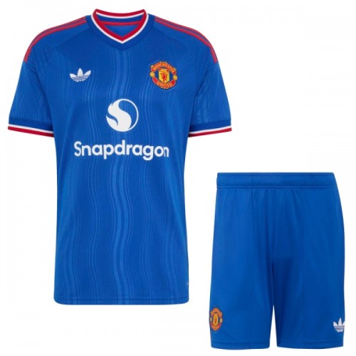 Børn - Manchester United Fodboldtrøje Udebane 2026-27 Børn - Manchester United Fodboldtrøje Udebane 2026-27
