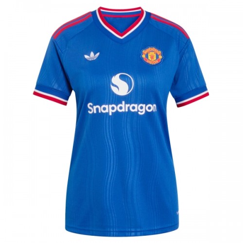 Kvinde - Manchester United Fodboldtrøje Udebane 2026-27 Kvinde - Manchester United Fodboldtrøje Udebane 2026-27