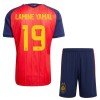 Børn - Spanien 2 Stars Lamine Yamal 19 Fodboldtrøje Hjemmebane VM 2026 Børn - Spanien 2 Stars Lamine Yamal 19 Fodboldtrøje Hjemmebane VM 2026