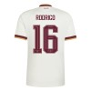 Børn - Spanien 2 Stars Rodrigo 16 Fodboldtrøje Udebane VM 2026