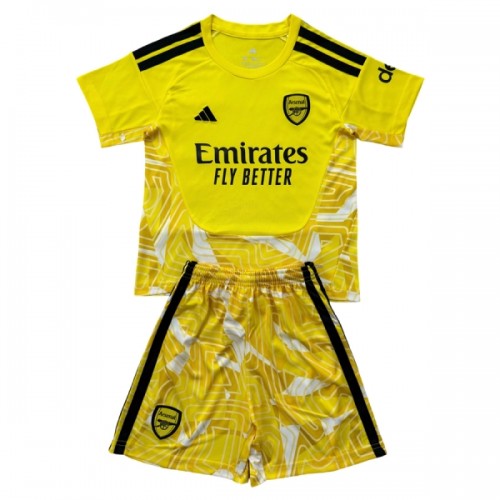 Børn - Arsenal Fodboldtrøje Målmand 2026-27 Gul Børn - Arsenal Fodboldtrøje Målmand 2026-27 Gul