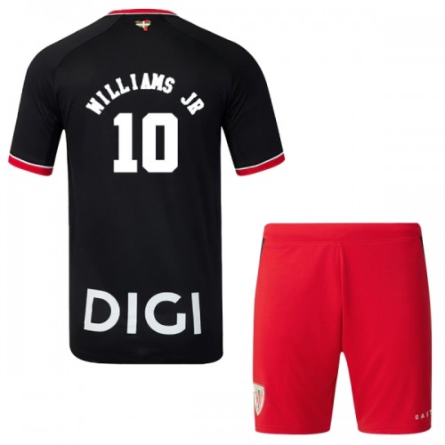 Børn - Athletic Bilbao Williams JR 10 Fodboldtrøje Udebane 2026-27 Børn - Athletic Bilbao Williams JR 10 Fodboldtrøje Udebane 2026-27