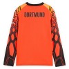 Børn - Borussia Dortmund Fodboldtrøje Målmand Hjemmebane 2026-27 Langærmet Orange