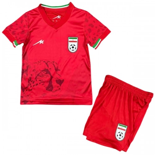 Børn - Iran Fodboldtrøje Udebane VM 2026 Børn - Iran Fodboldtrøje Udebane VM 2026