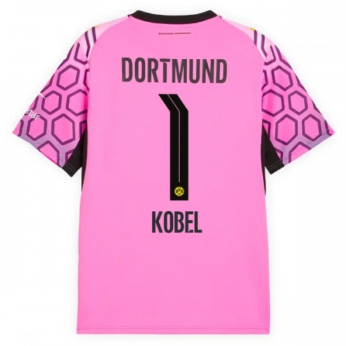 Borussia Dortmund Kobel 1 Fodboldtrøje Udebane Målmand 2026-27 Pink Borussia Dortmund Kobel 1 Fodboldtrøje Udebane Målmand 2026-27 Pink