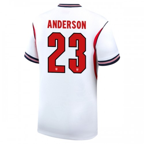 England Elliot Anderson 23 Fodboldtrøje Hjemmebane VM 2026 England Elliot Anderson 23 Fodboldtrøje Hjemmebane VM 2026