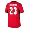 England Elliot Anderson 23 Fodboldtrøje Udebane VM 2026 England Elliot Anderson 23 Fodboldtrøje Udebane VM 2026