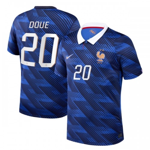 Frankrig Desire Doue 20 Fodboldtrøje Hjemmebane VM 2026 Frankrig Desire Doue 20 Fodboldtrøje Hjemmebane VM 2026