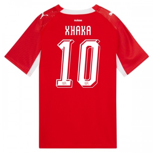 Schweiz Granit Xhaka 10 Fodboldtrøje Hjemmebane VM 2026 Schweiz Granit Xhaka 10 Fodboldtrøje Hjemmebane VM 2026