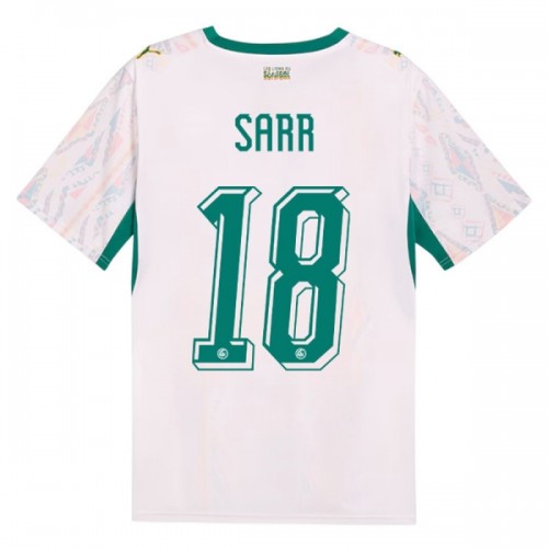 Senegal Sarr 18 Fodboldtrøje Hjemmebane VM 2026 Senegal Sarr 18 Fodboldtrøje Hjemmebane VM 2026