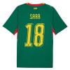 Senegal Sarr 18 Fodboldtrøje Udebane VM 2026 Senegal Sarr 18 Fodboldtrøje Udebane VM 2026