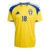 Sverige Ayari 18 Fodboldtrøje Hjemmebane VM 2026