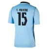 Uruguay Federico Valverde 15 Fodboldtrøje Hjemmebane VM 2026 Uruguay Federico Valverde 15 Fodboldtrøje Hjemmebane VM 2026