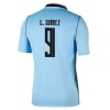 Uruguay Luis Suarez 9 Fodboldtrøje Hjemmebane VM 2026 Uruguay Luis Suarez 9 Fodboldtrøje Hjemmebane VM 2026