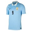 Uruguay Luis Suarez 9 Fodboldtrøje Hjemmebane VM 2026