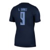 Uruguay Luis Suarez 9 Fodboldtrøje Udebane VM 2026 Uruguay Luis Suarez 9 Fodboldtrøje Udebane VM 2026